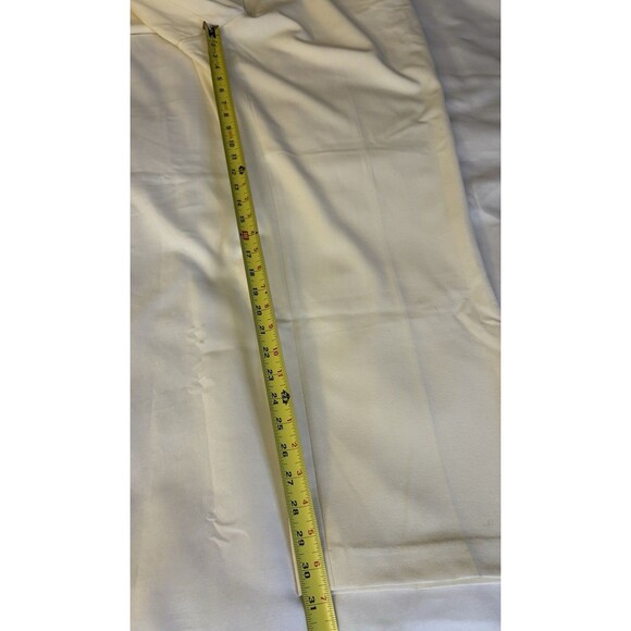LANE BRYANT The Madison Straight Leg Trouser Ivory Women 20 Stretch Career Pants - Picture 11 of 12